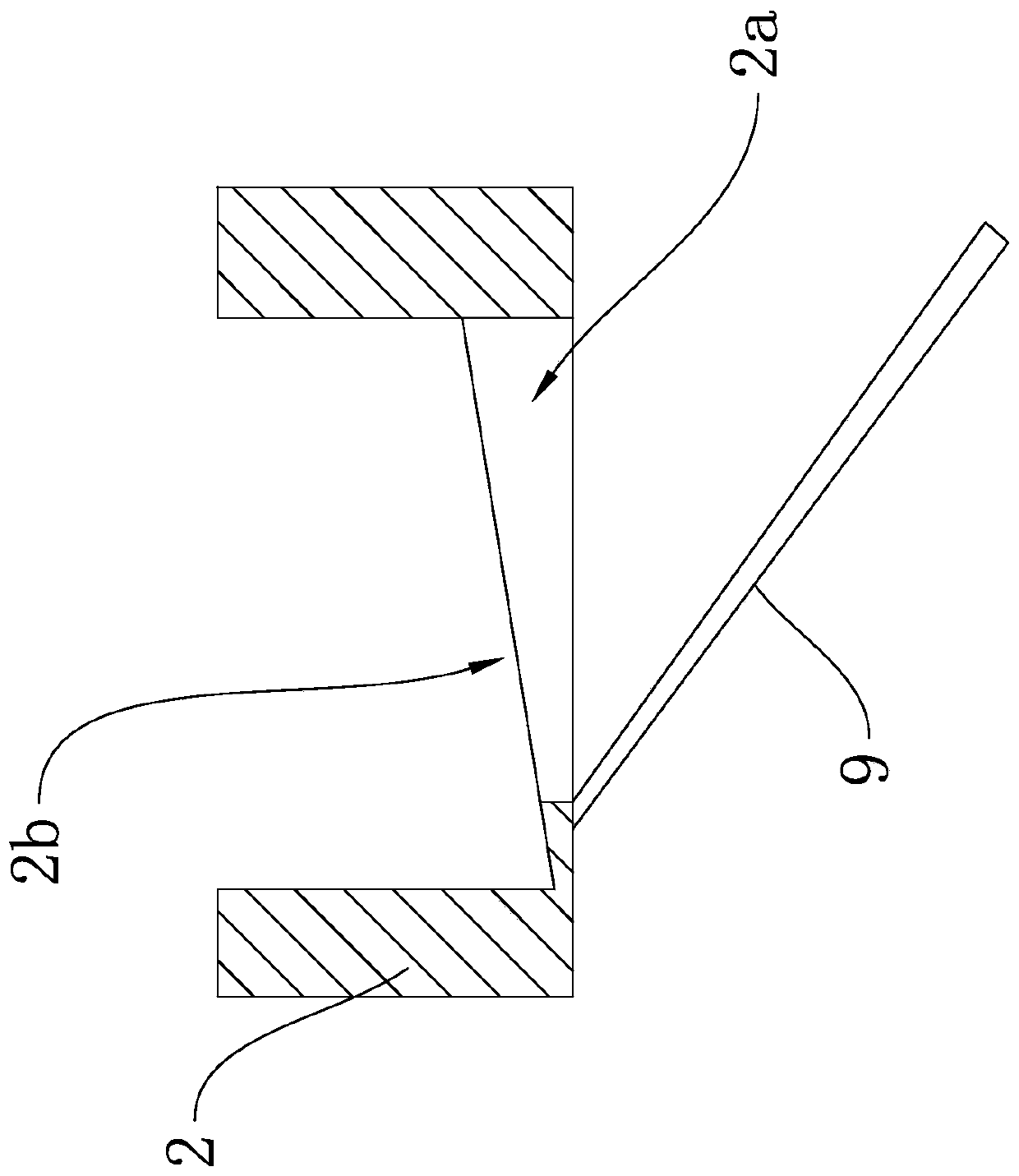 Ferrite sorting and stacking device