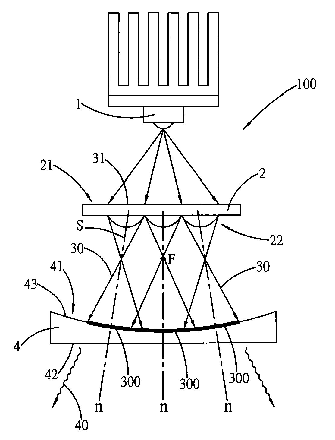 Illumination beam shaping system