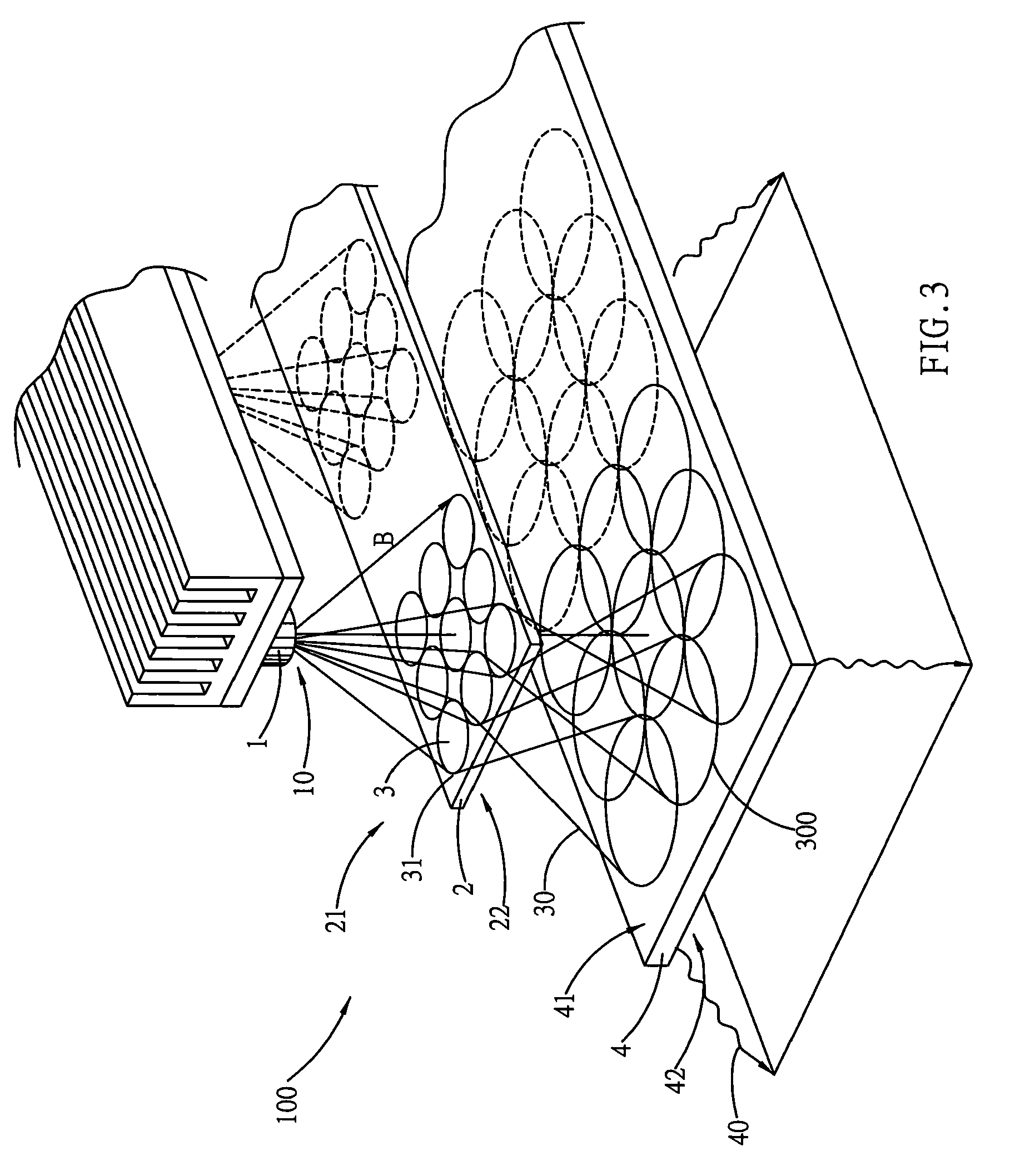 Illumination beam shaping system