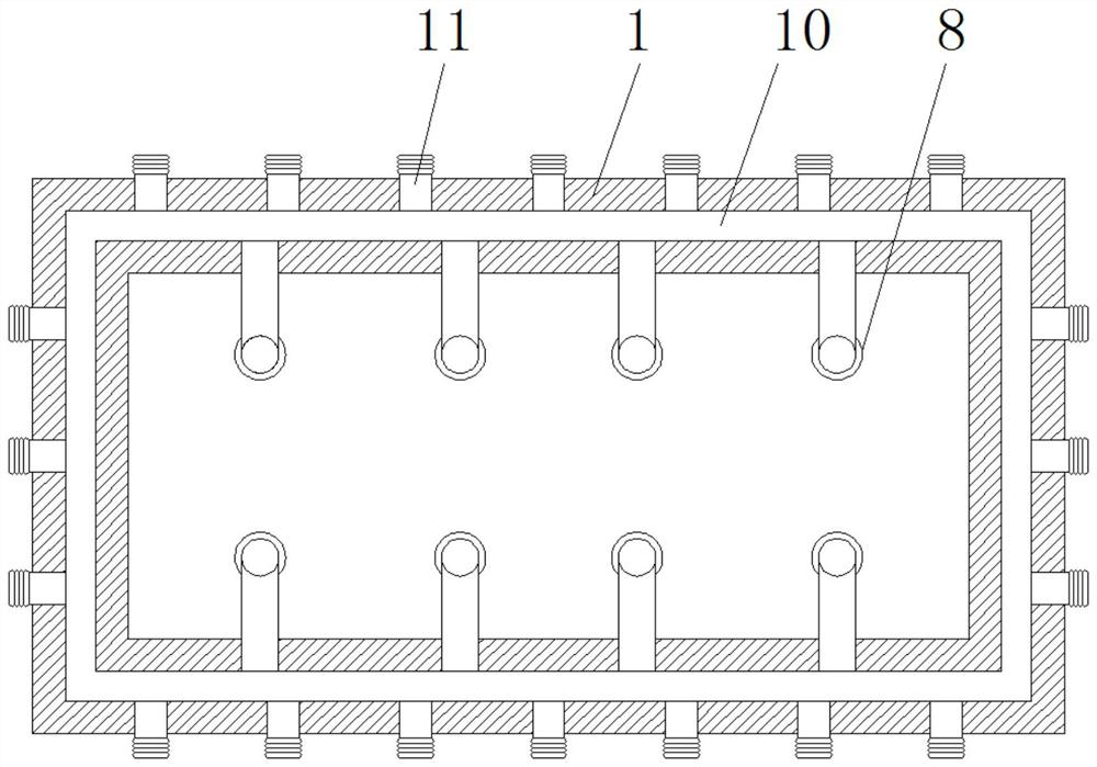 Cooling and heat dissipation structure of box-type substation and operation method of cooling and heat dissipation structure