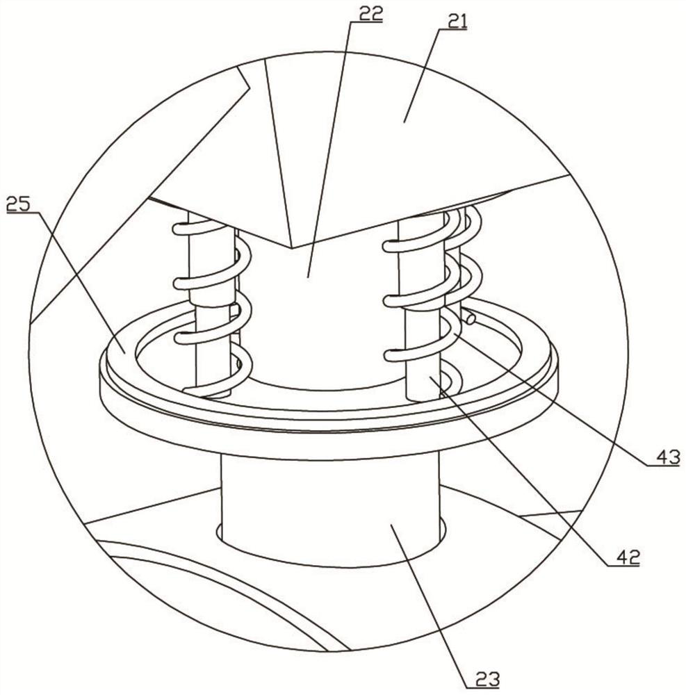 Drying device for zinc oxide preparation