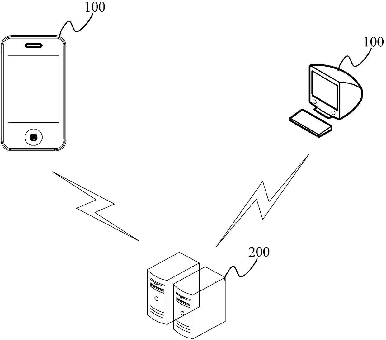 Electrocardio detection data management system