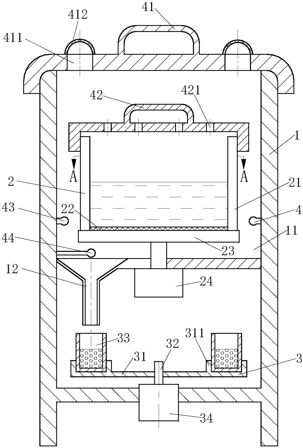 Multistage bacterial liquid bacteria screening equipment