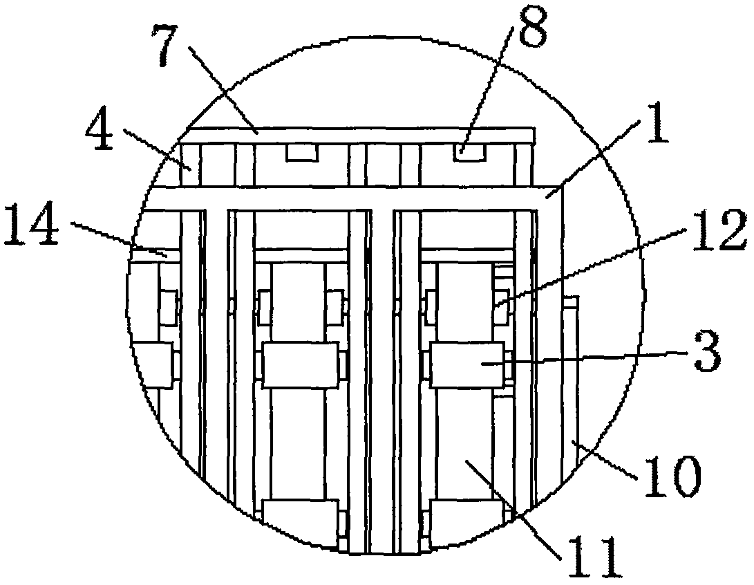 Building construction carrier convenient to load and unload cargos