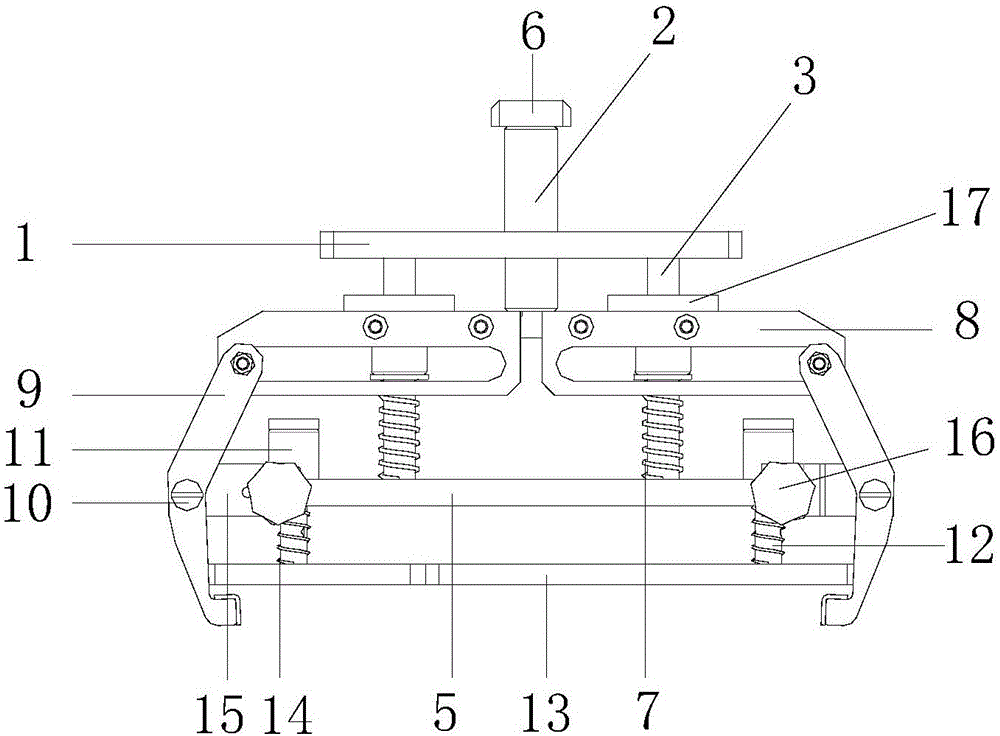 Power battery high-applicability nondestructive automatic clamping apparatus