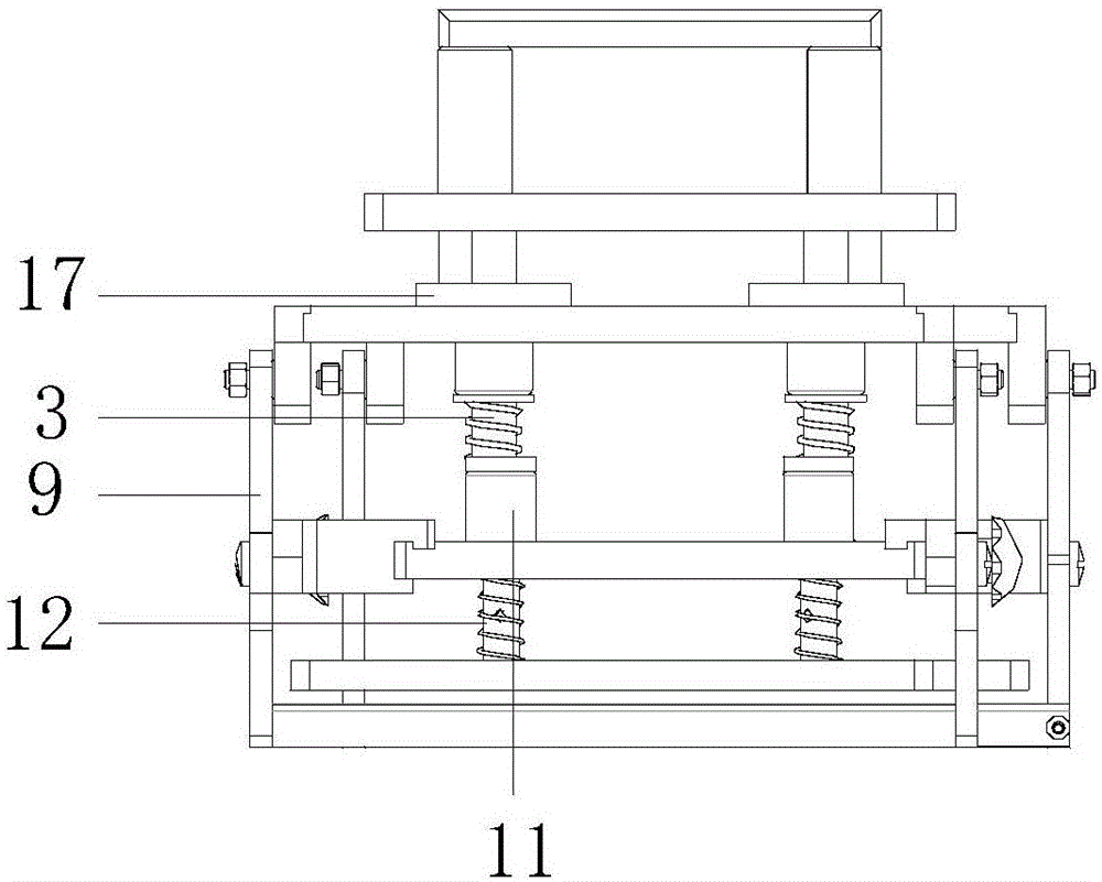 Power battery high-applicability nondestructive automatic clamping apparatus