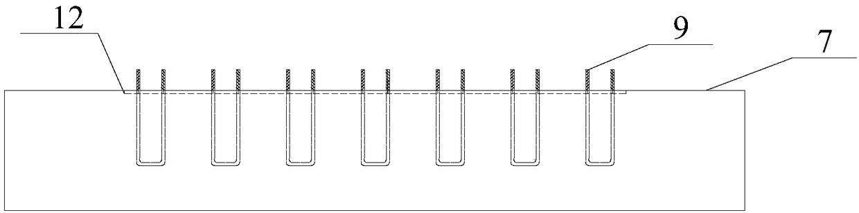 Combination prefabricated shear wall with vertical ECC energy consumption belts and manufacturing method thereof