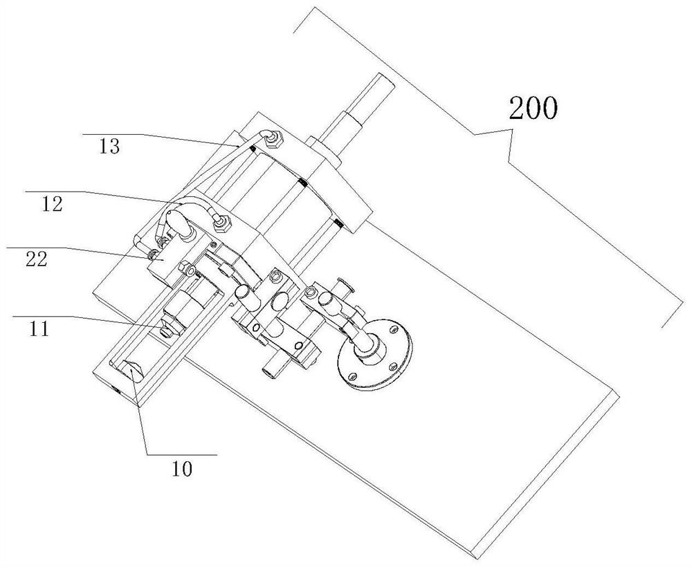 Easy-to-use high-pressure oil pipe pressure test tooling device