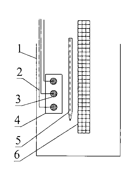 Method for rapidly detecting trace heavy metal ions