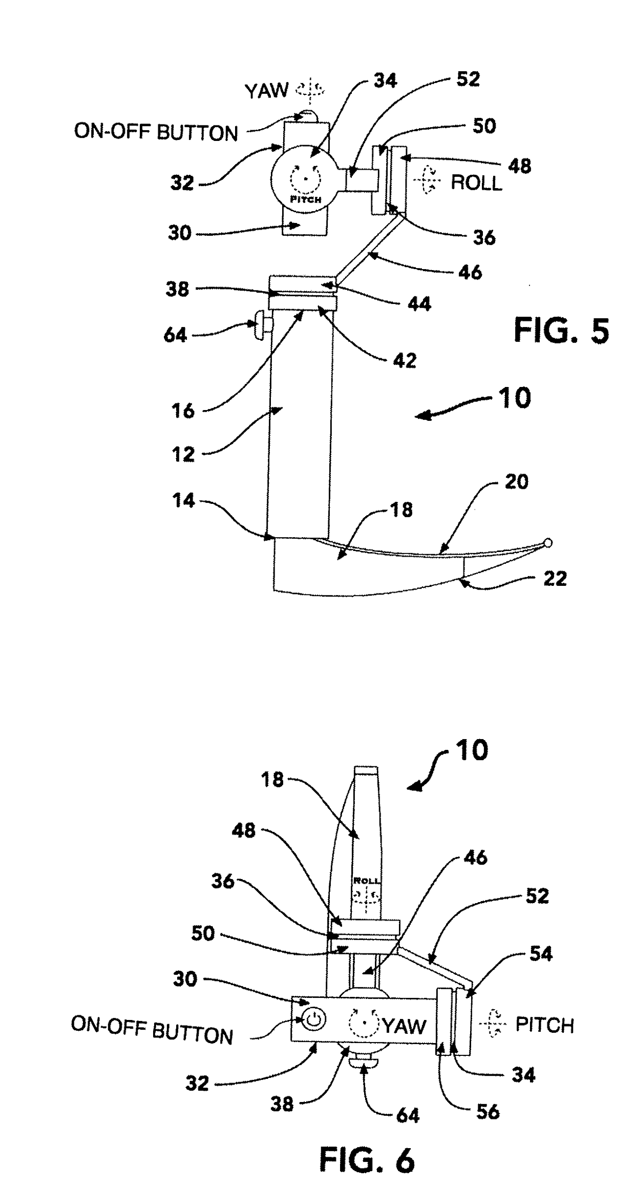 Video laryngoscope with monitor stabilization