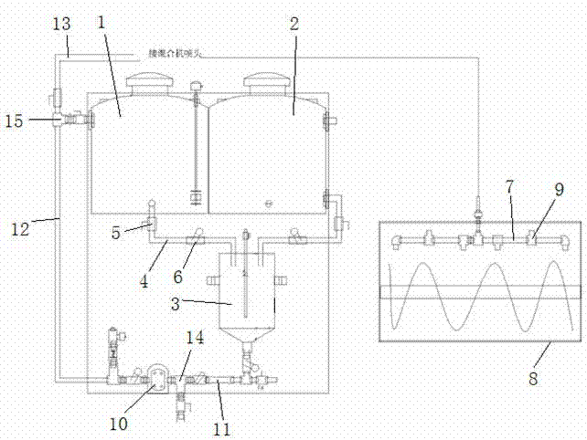 Feed water adjusting agent and method for restoring normal water of feed