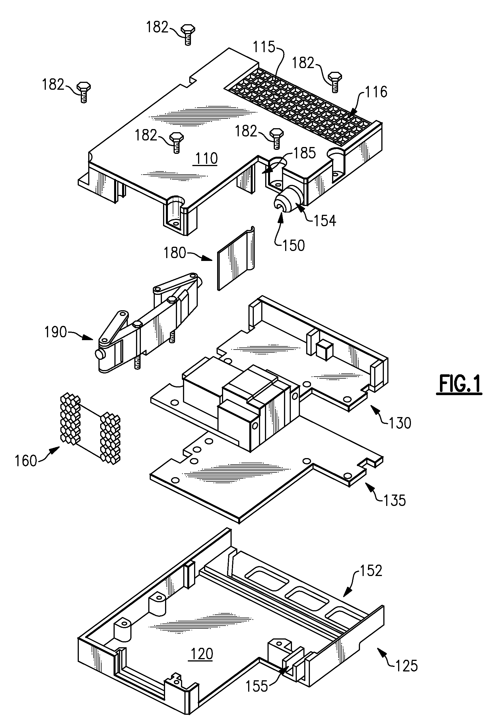 Enhanced blind-mated input/output card cassette packaging concept