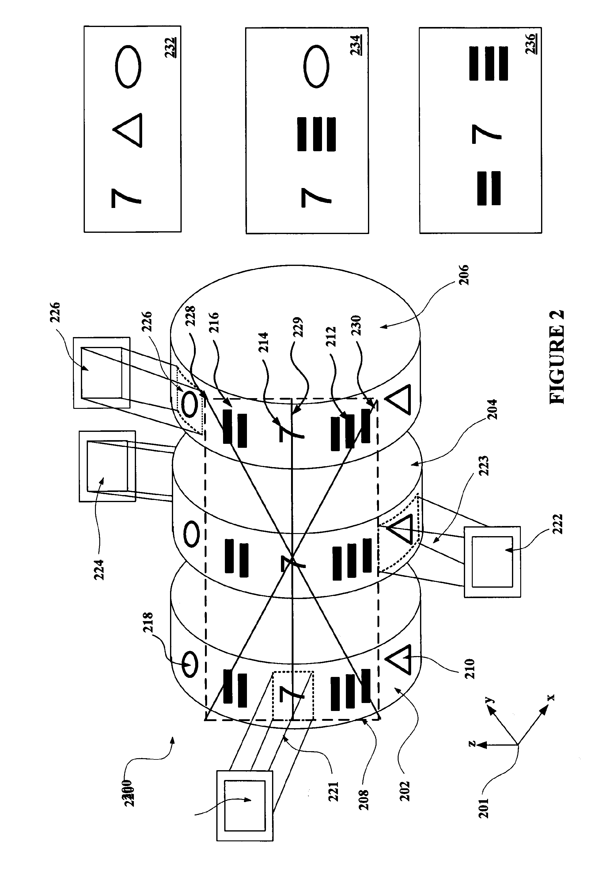 3-d text in a gaming machine