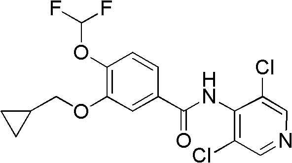 Method for preparing 3-cyclopropylmethoxy-4-difluoromethoxybenzoic acid