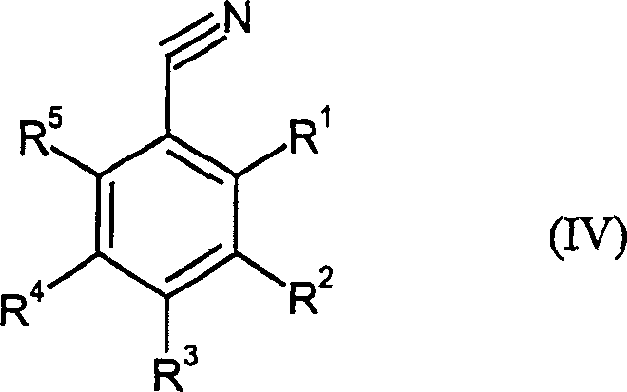 Catalytic reduction method of benzonitrile to benzoaldehyde