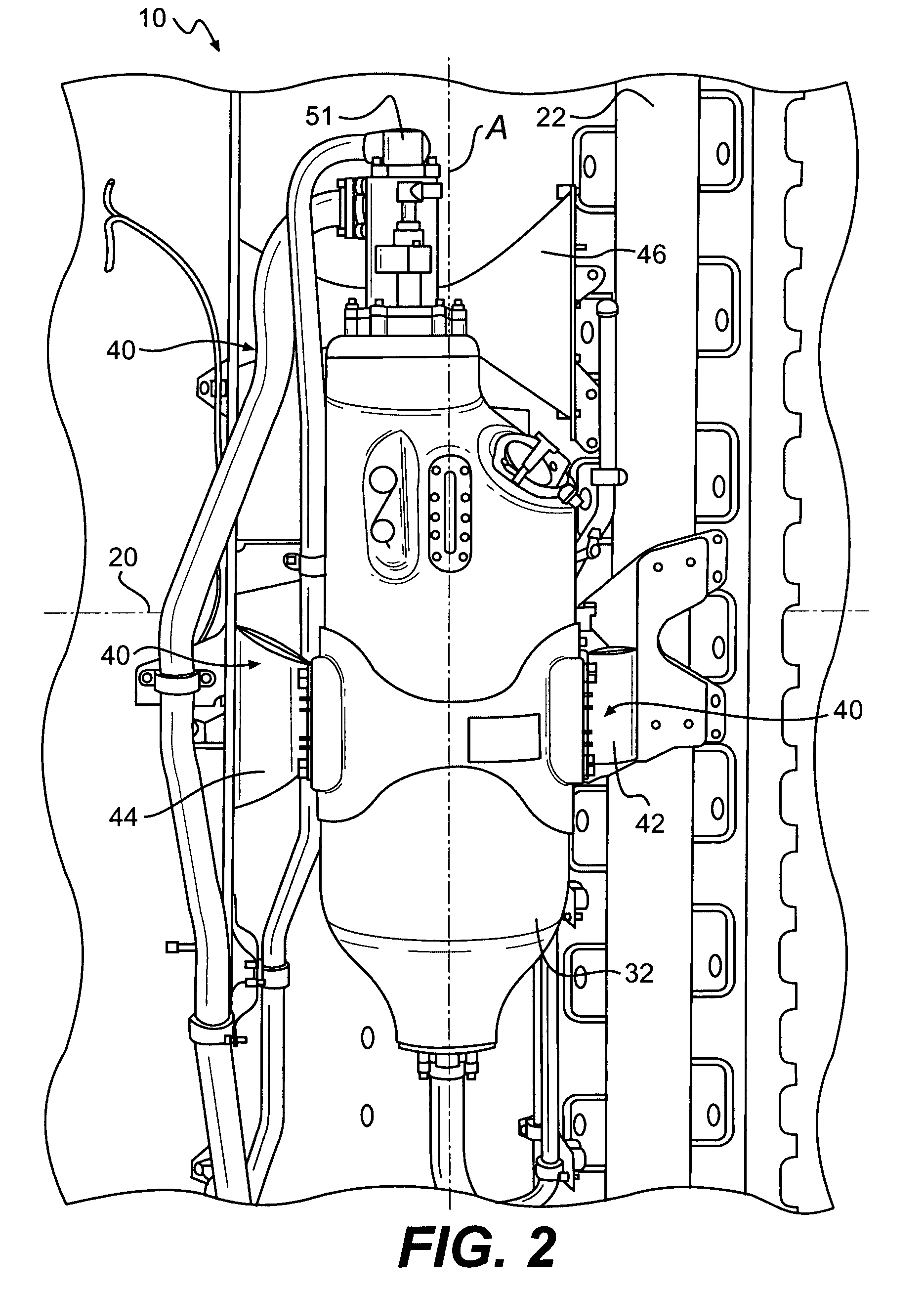 Gas turbine engine auxiliary component mount