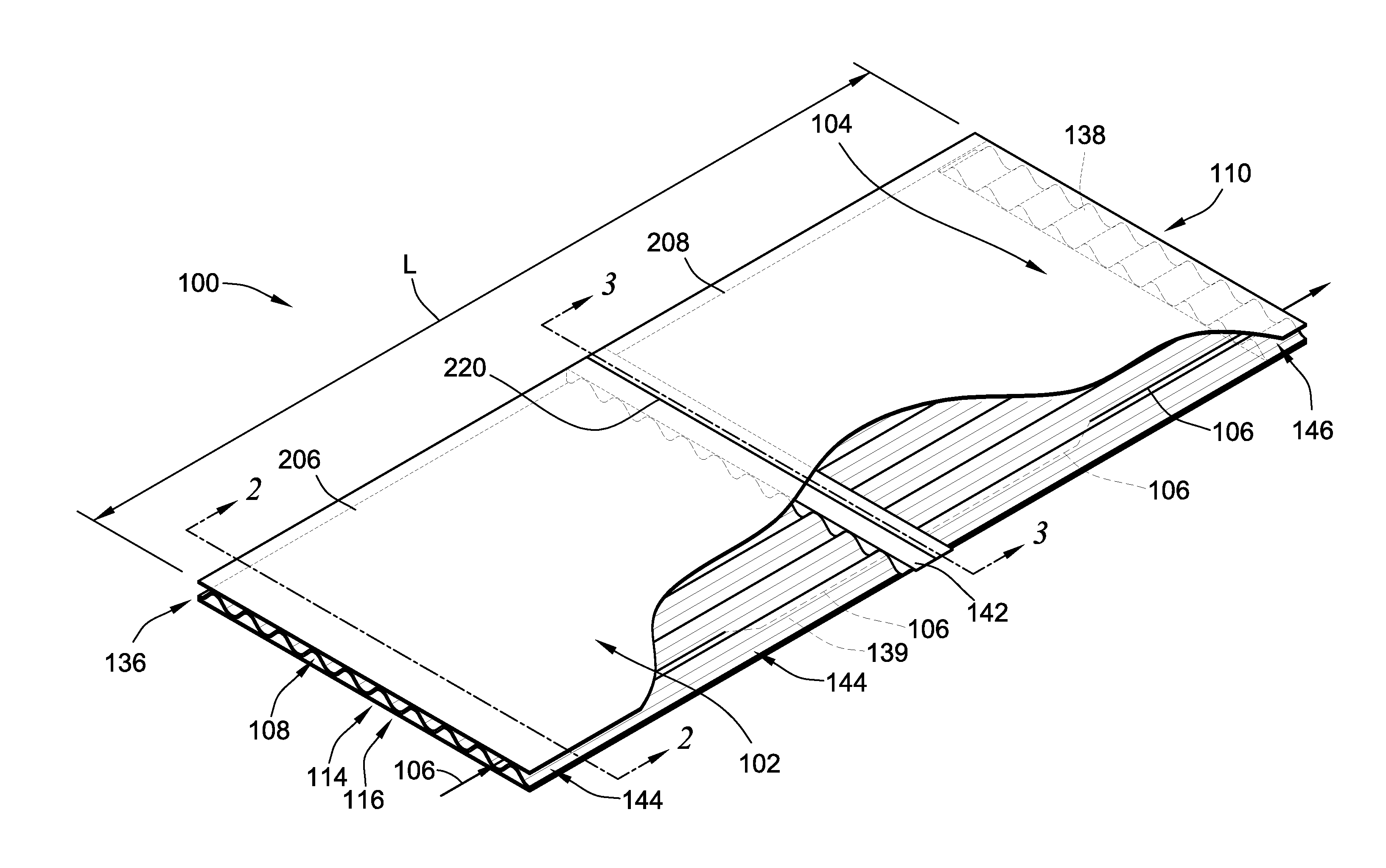 Mutli-Pass Fluted Filter