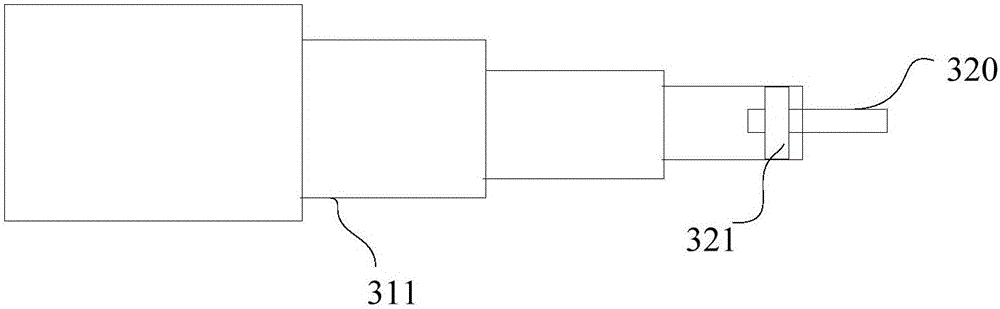 Mold removing machine