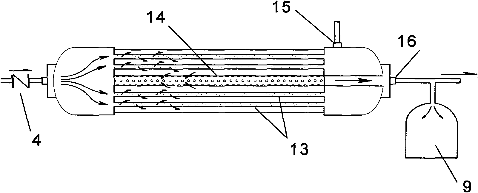 Household purified water treatment device