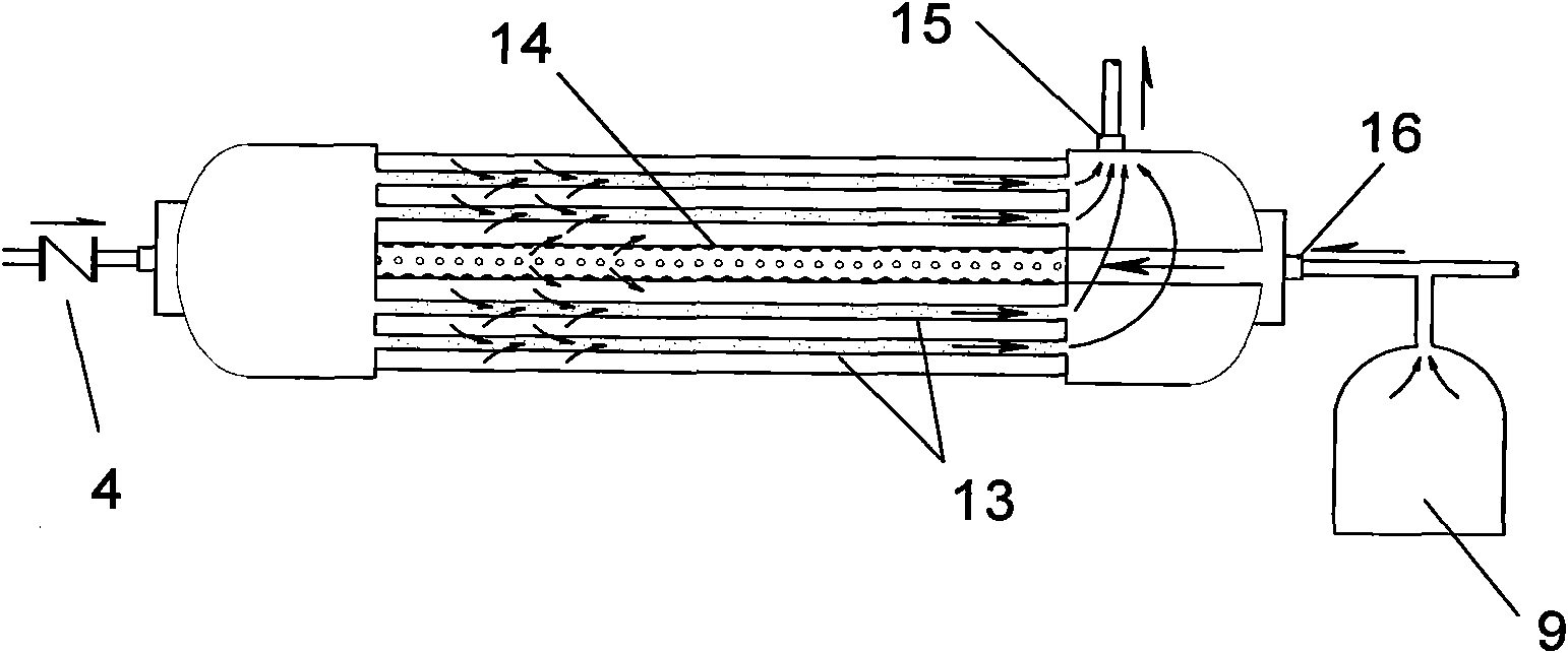 Household purified water treatment device