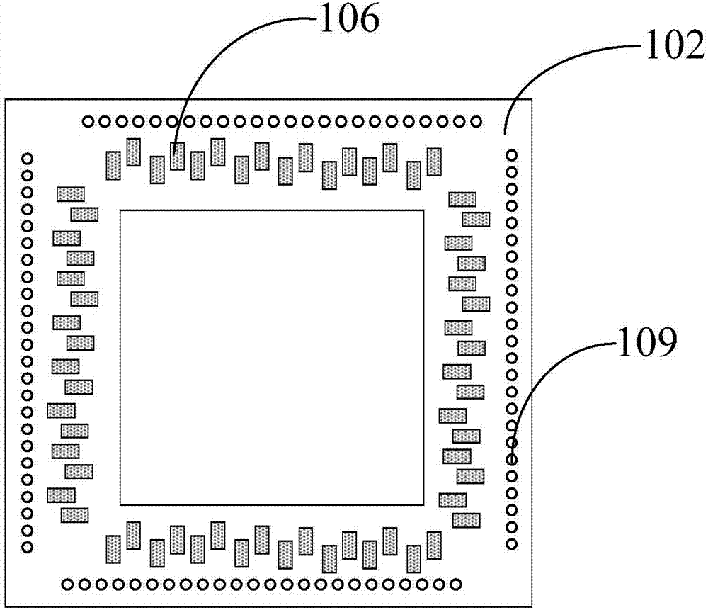 Bare chip structure applied to testing and manufacturing method thereof