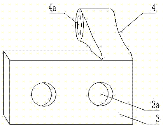 Split type air jet loom temple roller shaft seat