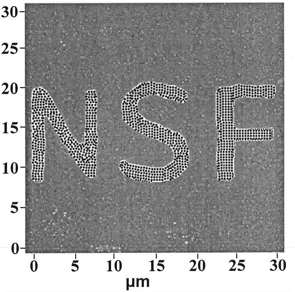 Micro-nano magnetoelectric coupler based on ferroelectric film and self-assembly magnetic nanometer particle structure