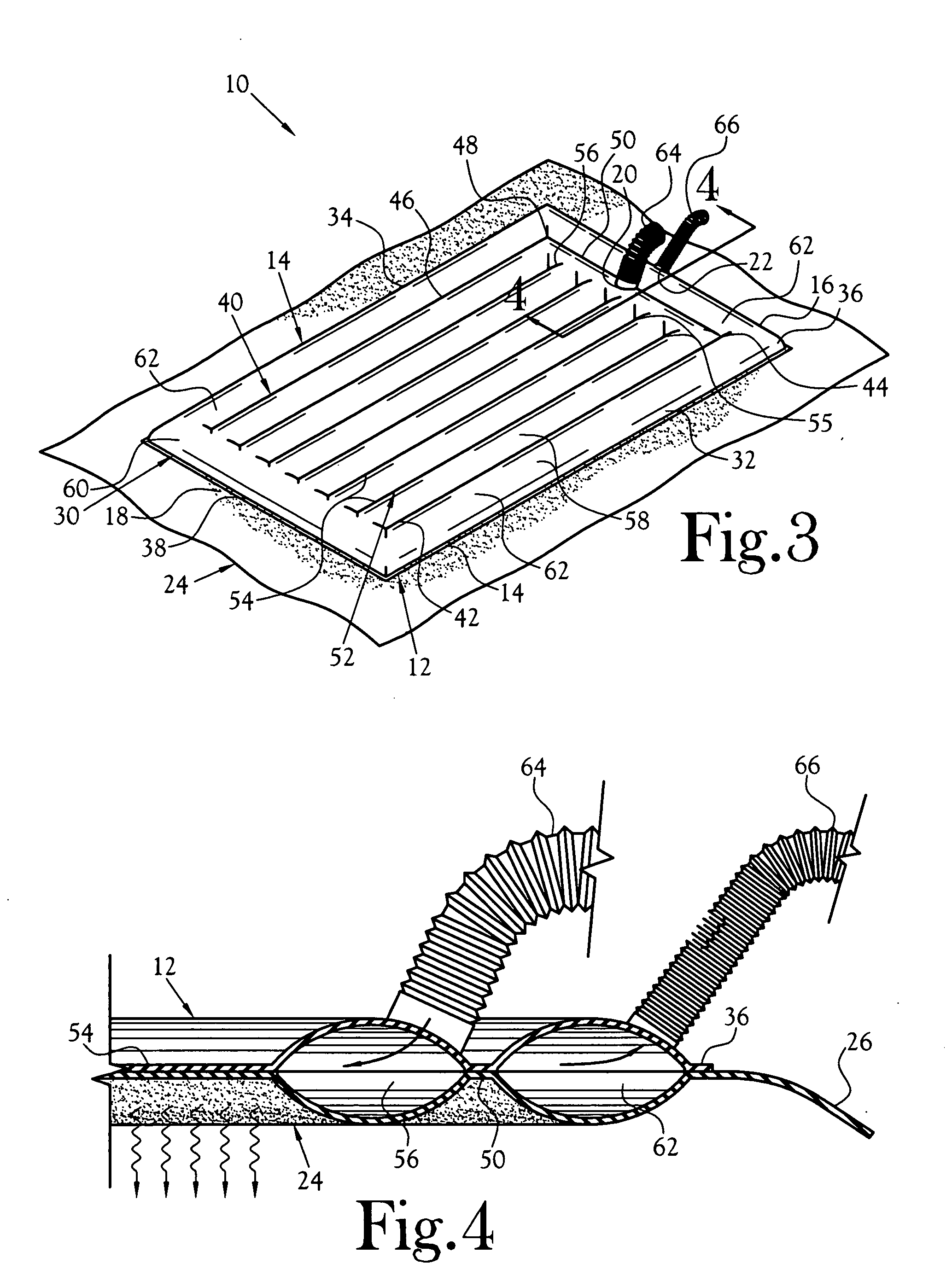 Closed-loop heat therapy blanket