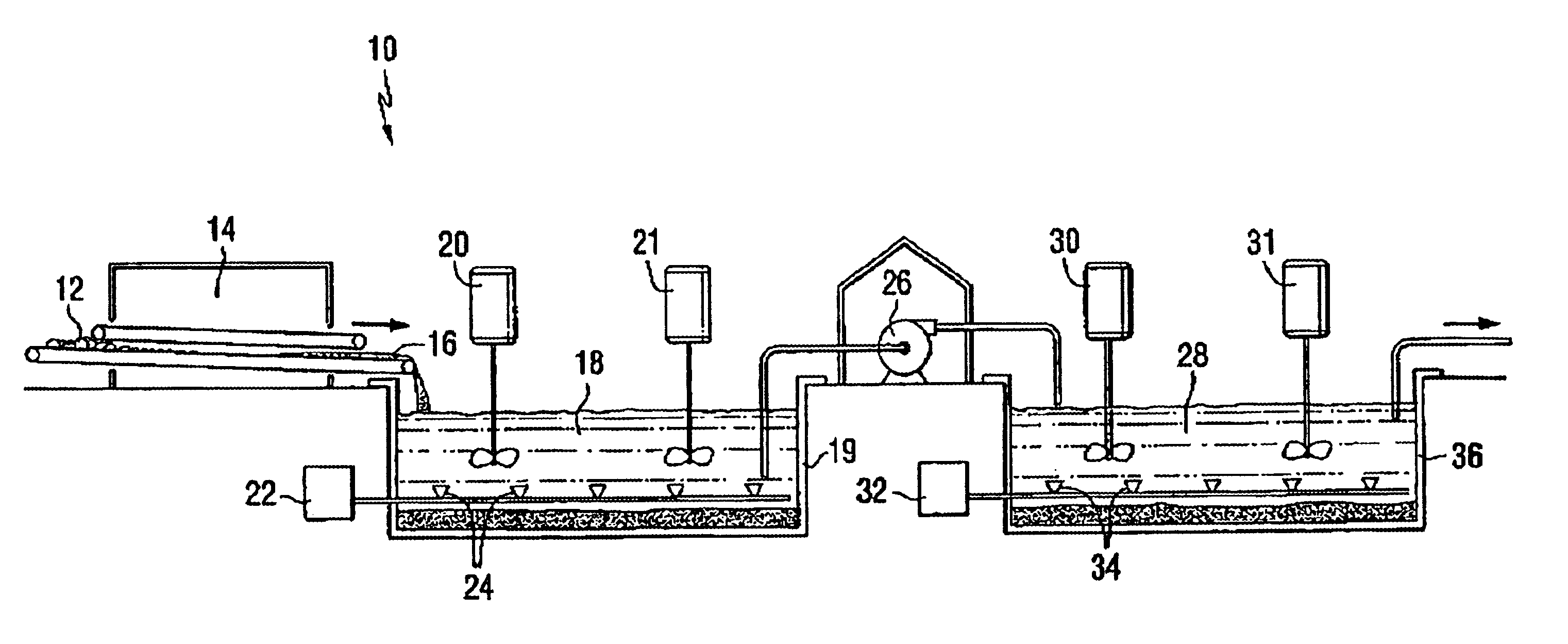 Method and apparatus for recovery of metals with hydrocarbon-utilizing bacteria