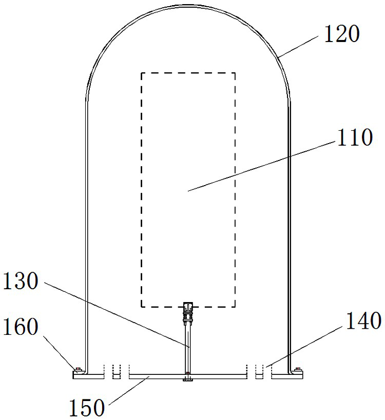 Fiber core connection method and structure for sharing large-core-number OPGW