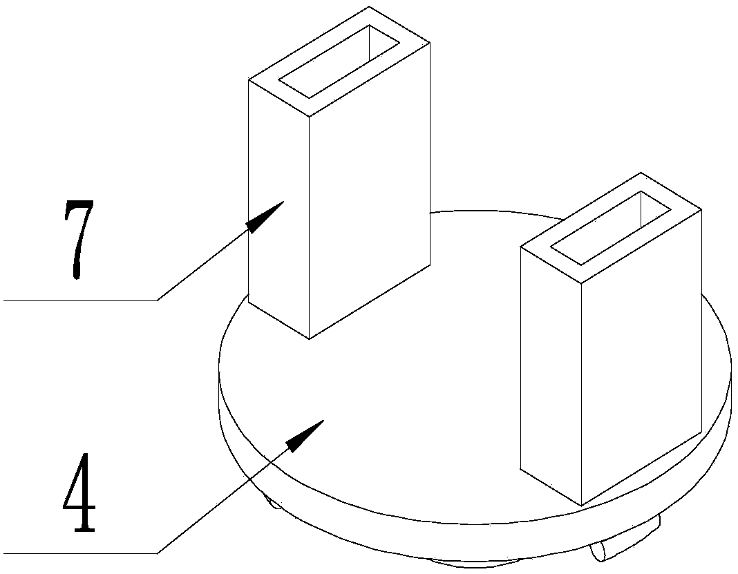 Fixing method of environment-friendly dust falling device