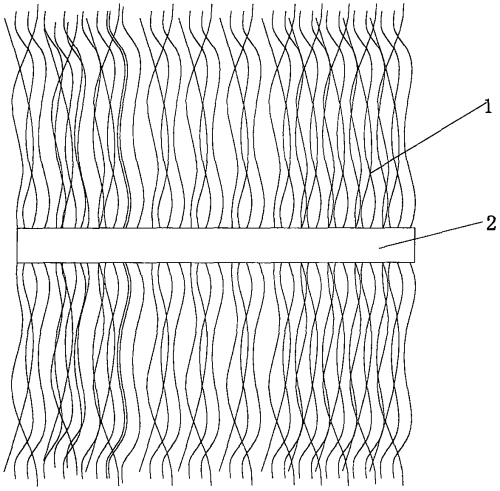 Manufacturing method of waterproof thatch