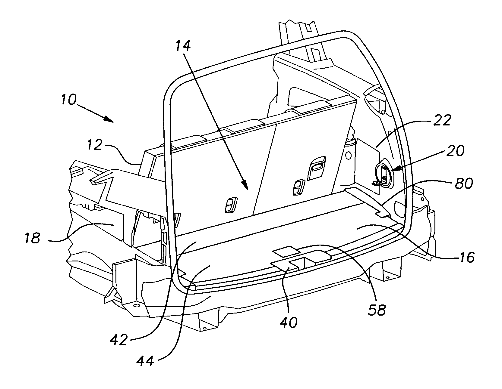 Multi-function cargo lid/floor