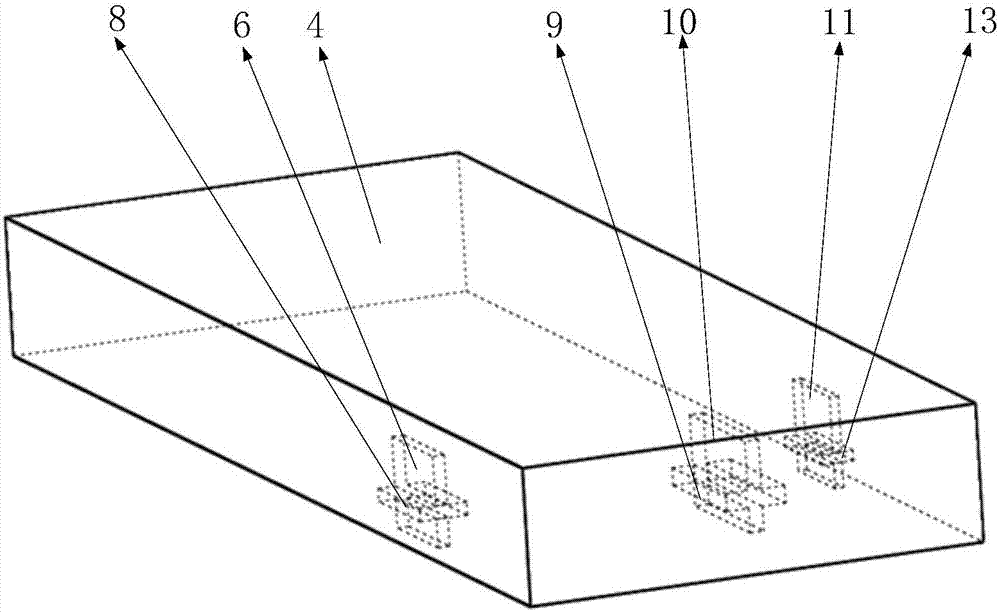 Robot travelling platform traveling at constant speed in single-drive mode and based on centrifugation