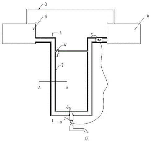 Antifreeze solar water supply device