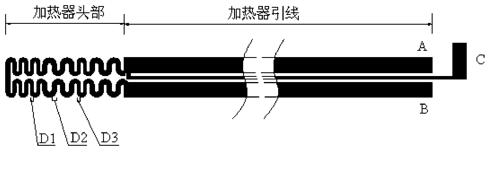 Heating control method for nitrogen oxygen sensor