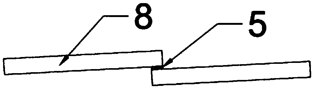 Solar cell string structure