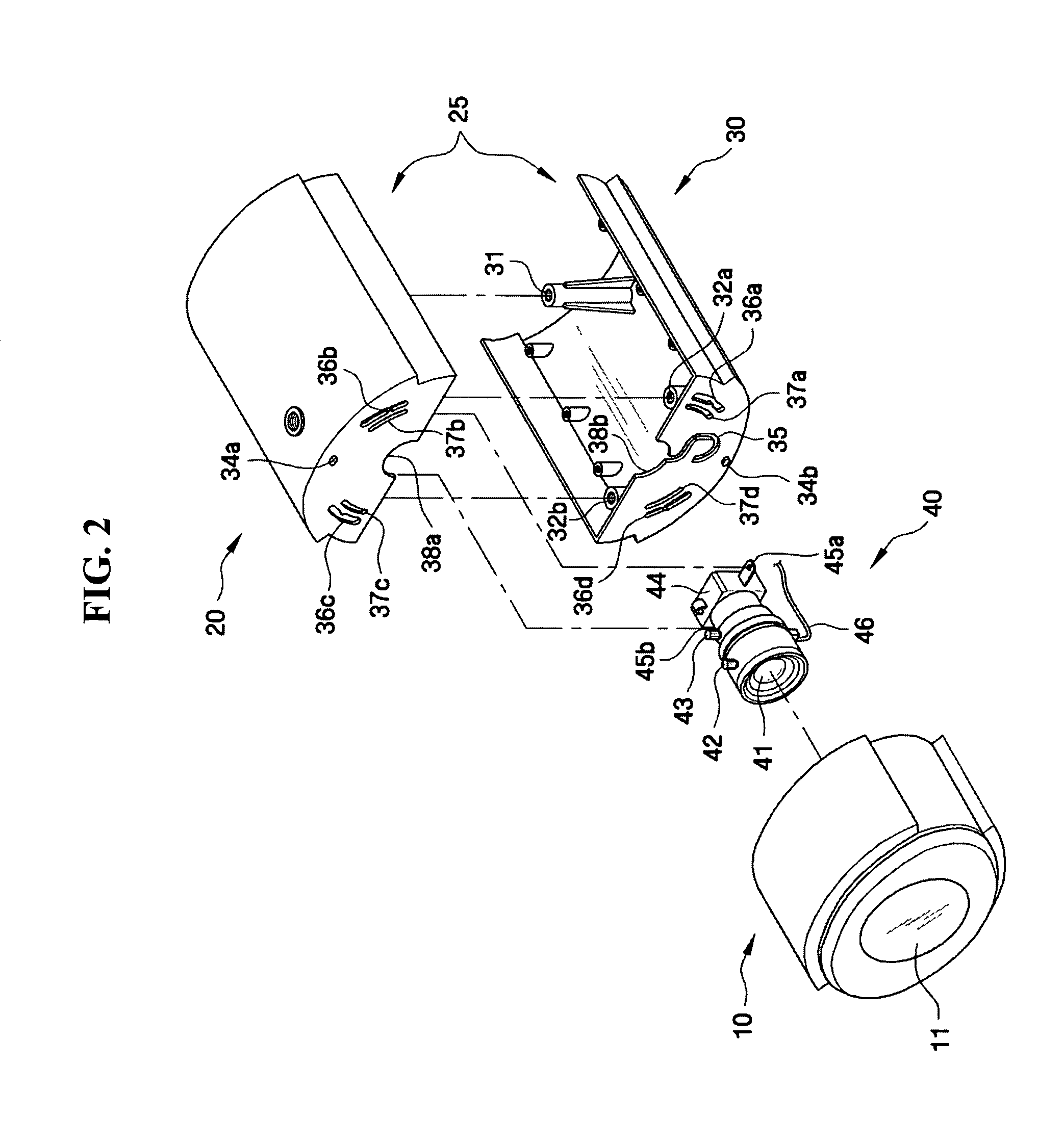 Housing for CCTV camera