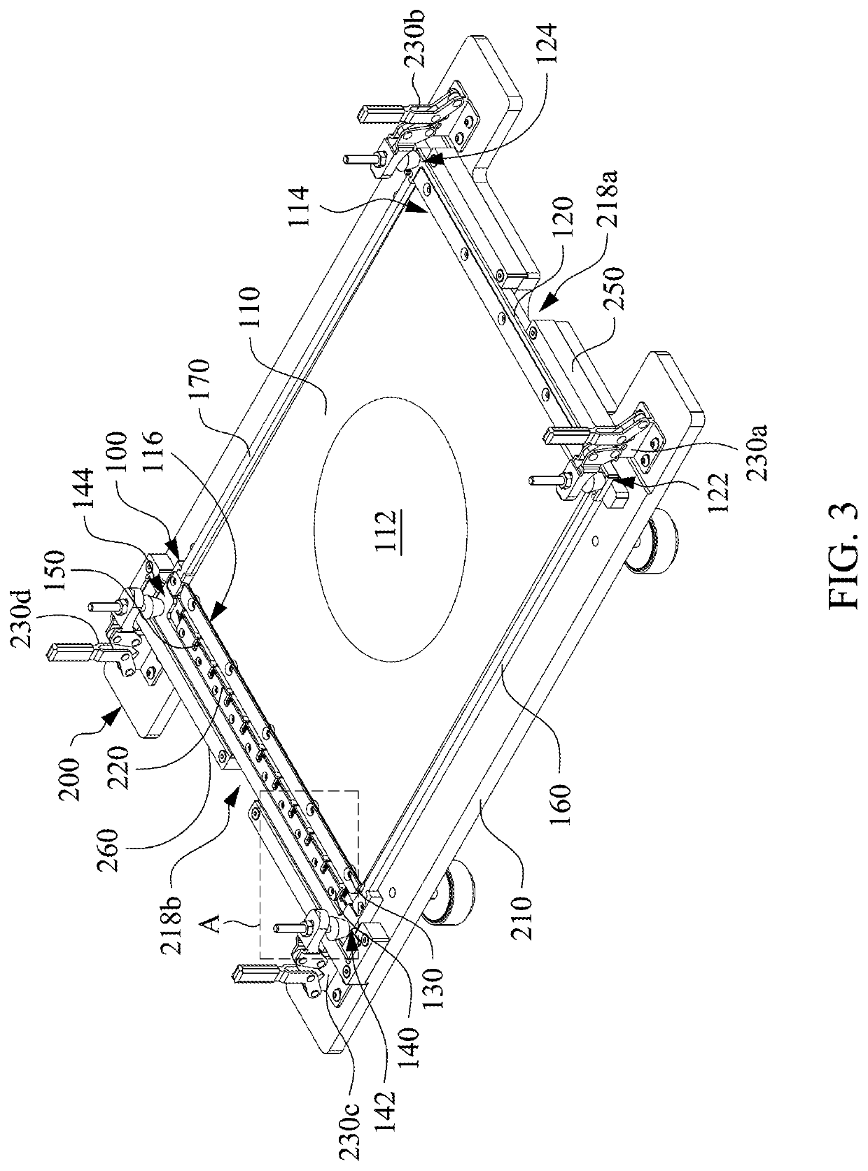 Clamping apparatus of soft film and mounting fixture thereof