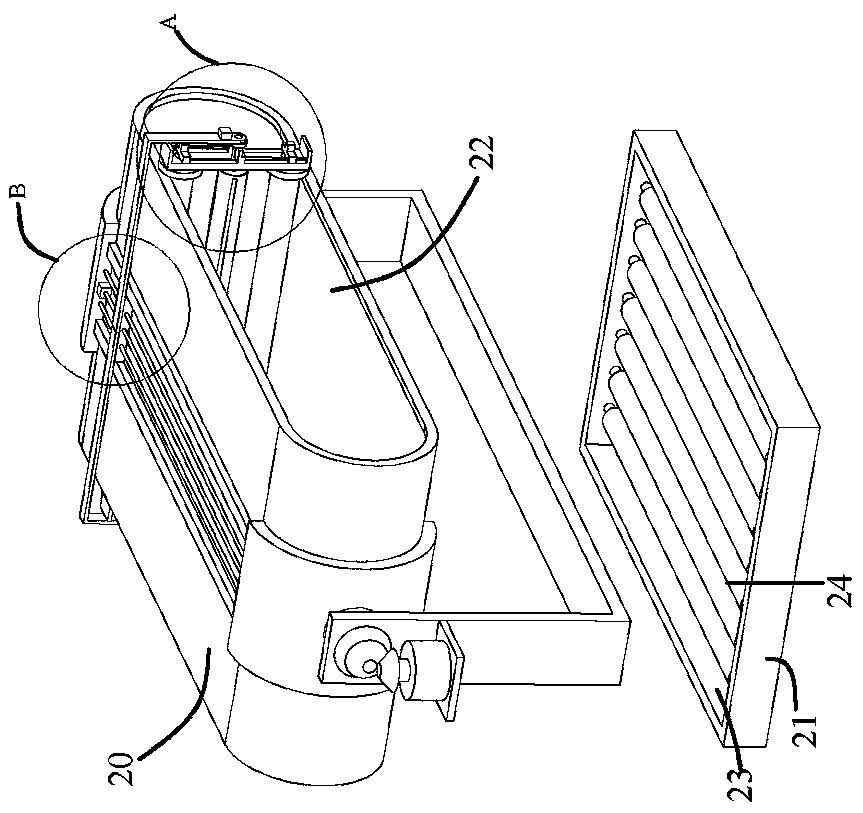 Medicinal material frying and crushing equipment