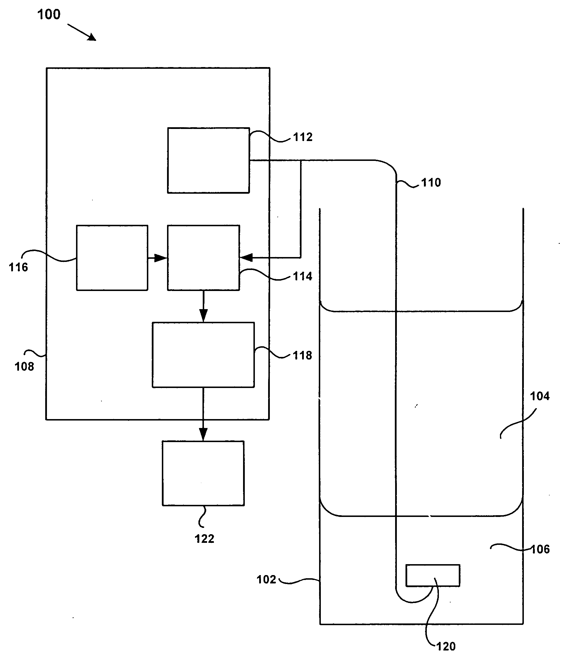 Fluid level detection device and methods