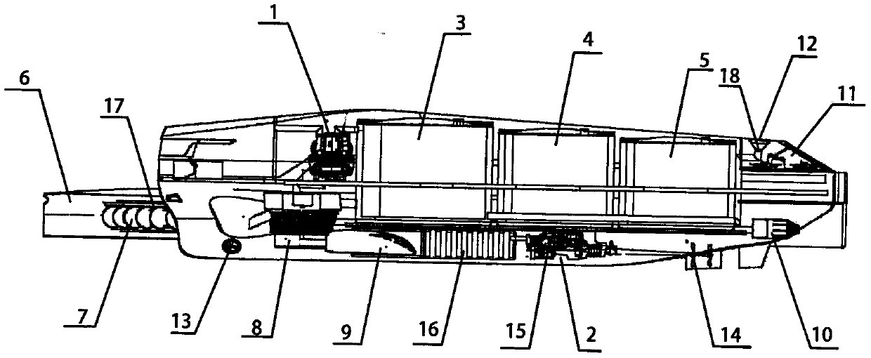 Oil removing ship for offshore oil leaking phenomenon