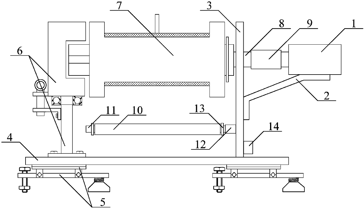 Novel optical fiber coiling device of laser device