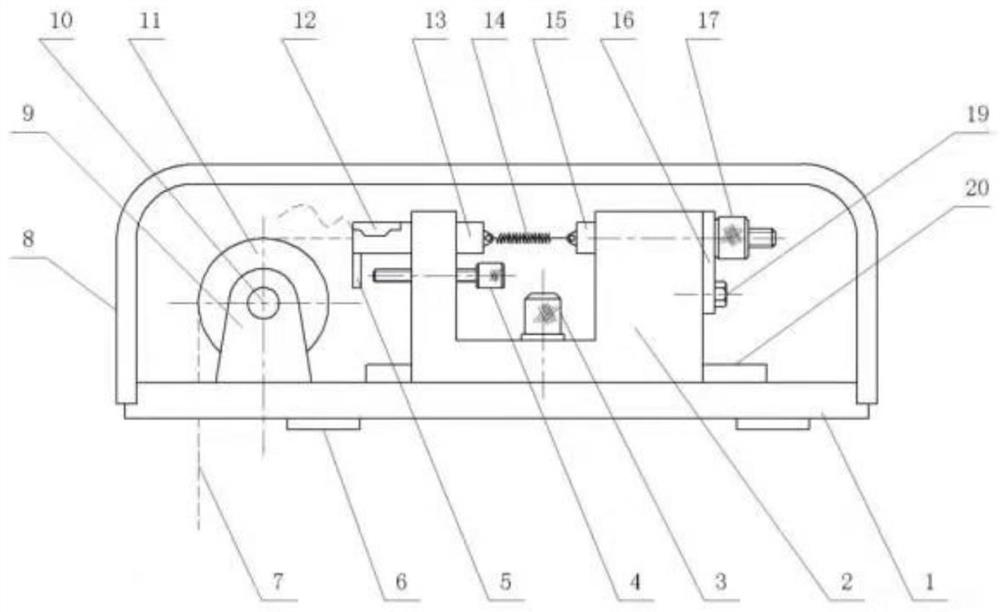 A pulling device for removing the lead of a temporary cardiac pacemaker