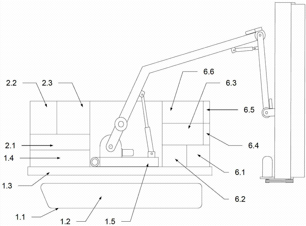 Full-automatic intelligent cleaning device of photovoltaic power station modules