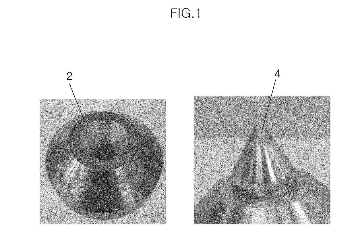 Localized torsional severe plastic deformation method for conical tube metals