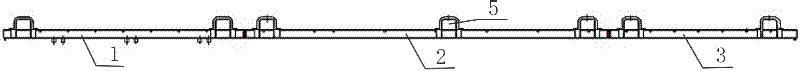 Hanging device for traction auxiliary power supply all-in-one converter of motor train unit