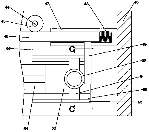 Automatic impact driving device for nails