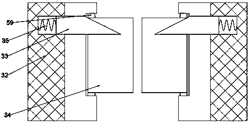 Automatic impact driving device for nails