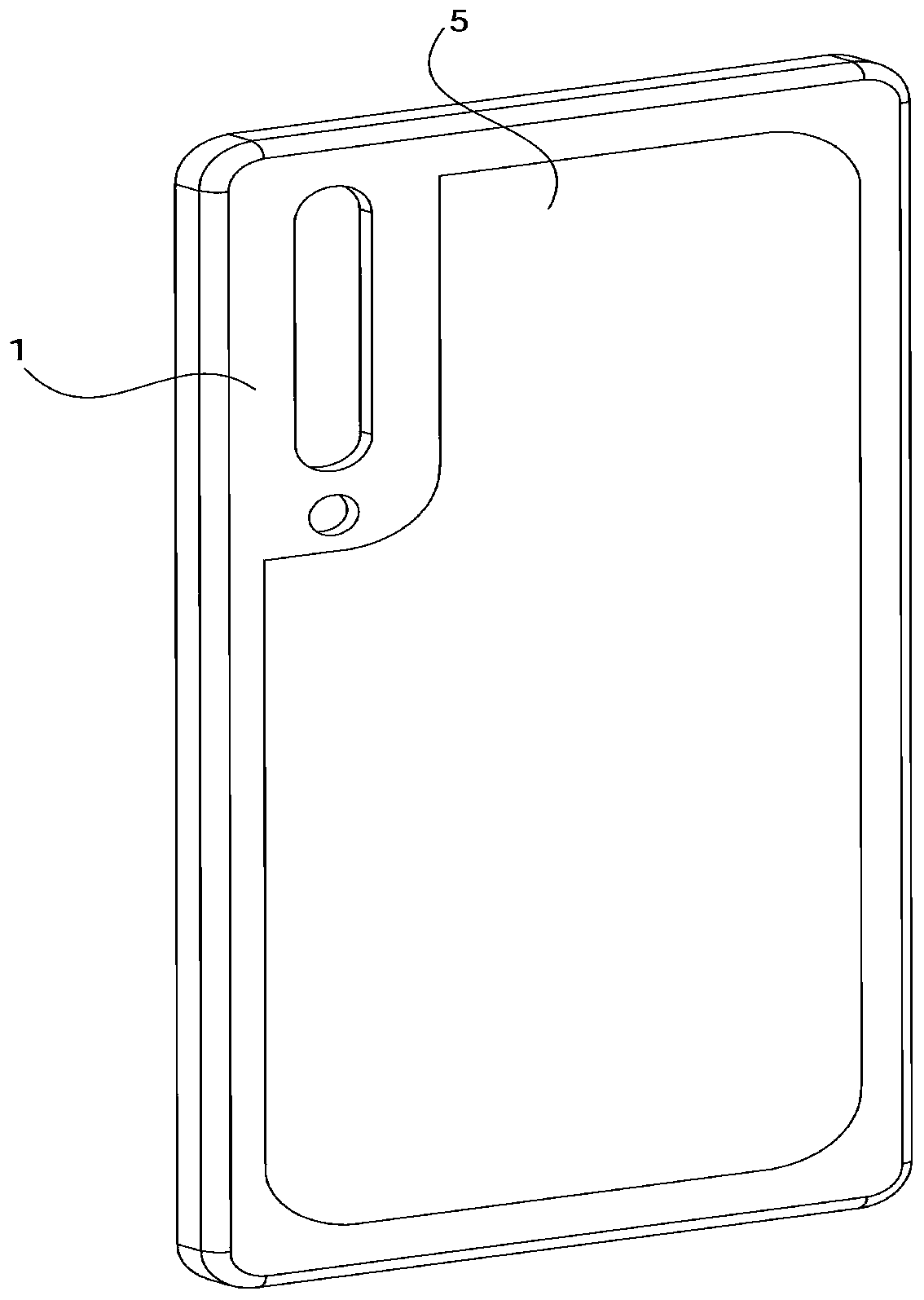 Mobile phone heat dissipating device